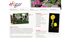 Desktop Screenshot of dorfgemeinschaft-haeger.de